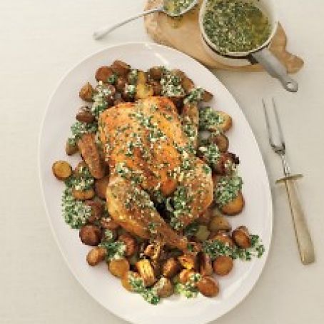 Lemon, Parsley, and Parmesan Plus Chicken and Potatoes